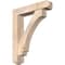 Ekena Millwork Imperial Craftsman Smooth Bracket w/ Offset Brace, Douglas Fir, 7 1/2"W x 36"D x 44"H BKT0806X36X44IMP04SDF - alternate 1